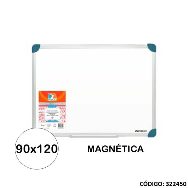 Pizarra Blanca Ezco 90 X 120 Magnetica