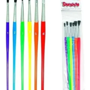Set Pinceles Piccasito X6 unidades