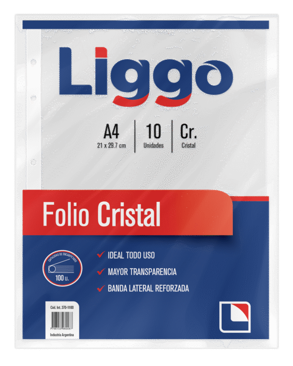 Folios A4 Liggo X 10 Unidades