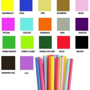Papel Afiche De Colores 70 Cm X 100cm X 10 Unidades