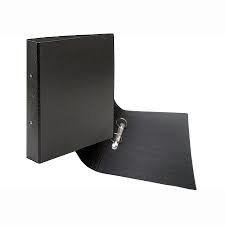 Carpeta Fibra Negra A4 2 Aros