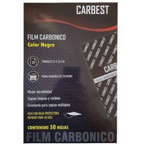 Papel Carbonico Carbest Negro