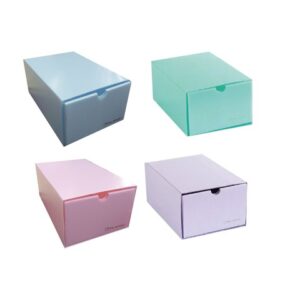 Caja Plana Organizadora Color Pastel
