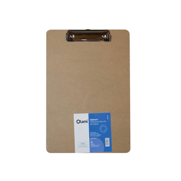 Portablock A4 De Madera Olami