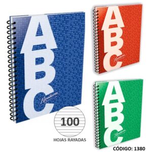 Cuadernola Rivadavia PVC ABC x 100 Hojas