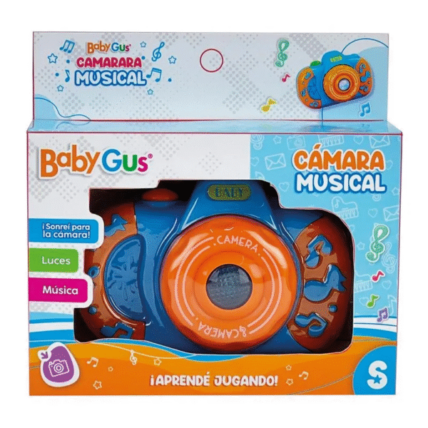 Camara Musical Baby Gus
