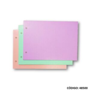 Carpeta De Dibujo N5 PVC Pastel