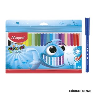 Fibras Maped Ocean x 30 Unidades