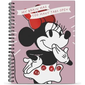 Cuaderno Mooving Con Espiral Minnie Mouse