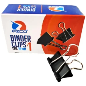 Aprieta Papel Binder Clip Ezco 19mm