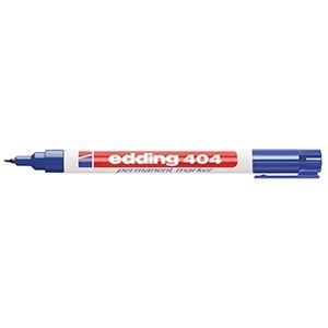 Marcador Edding Permanente 404 Azul