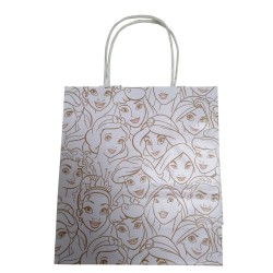 Bolsa Fantasia Kraft 18x20 Princesas