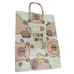 Bolsa Fantasia Kraft 18x20 Capibara