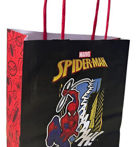 Bolsa Kraft Fantasia 30 X 41 Spiderman