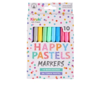 Marcadores Kiruki x 10 Unidades Pastel