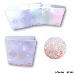 Carpeta The Pel 3 Anillos Con Glitter