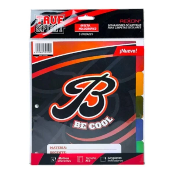 Separadores De Materia N3 Rexon Con Orejas x5 Unidades Cool
