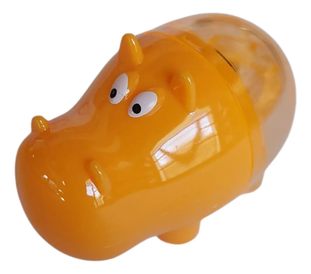 Sacapuntas Plastico Kiruki Hipopotamo