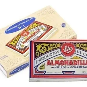 Almohadilla Para Sellos Sta Metalica Nº 1