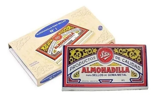 Almohadilla Para Sellos Sta Metalica Nº 1
