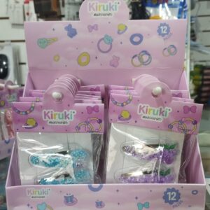 Hebillas Para el Pelo Con Click Kiruki (200034) x 3 Unidades
