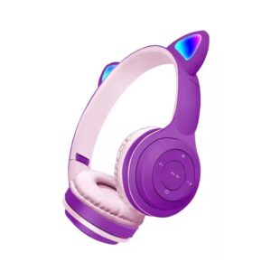 AURICULAR BLUETOOTH – CON OREJITAS ROSADO