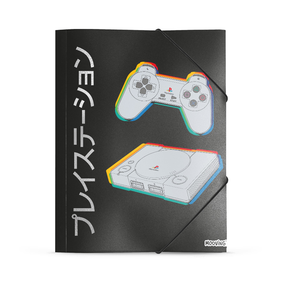 Carpeta 3 Solapas Con Elastico PlayStation