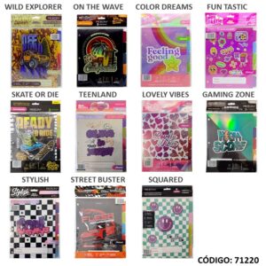 Separadores N3 Rexon Con Oreja Letters