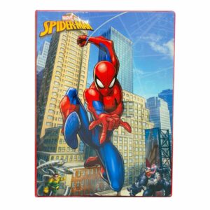 Carpeta 3 Anillos Con Cierre Spiderman