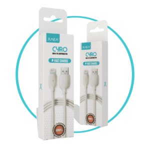 CABLE USB LIGHTNING “CYRO” MODX-100 – XAEA – BLANCO