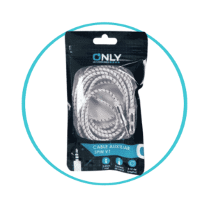 Cable Auxiliar Mallado 2Mts Spin V1