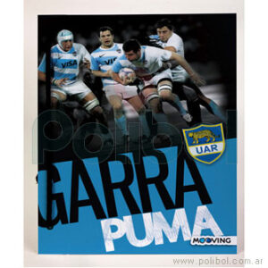 Cuaderno Mooving Tapa Dura 48 Hojas Pumas