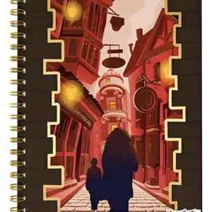 Cuaderno Mooving Tapa Dura Con Espiral 80 Hojas Harry Potter
