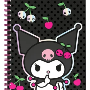 Cuaderno Mooving Tapa Dura Con Espiral 80 Hojas Kuromi