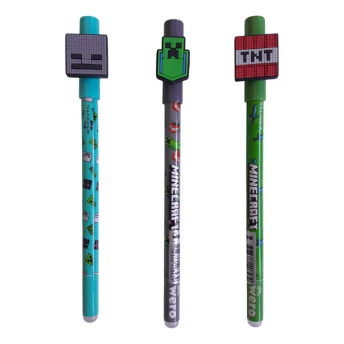 Boligrafo Borrable Wero Minecraft