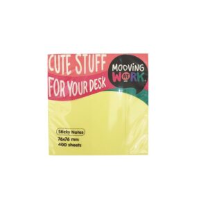 Notas Adhesivas Mooving Fluo 76x76 x 400 Hjs (2112100104)