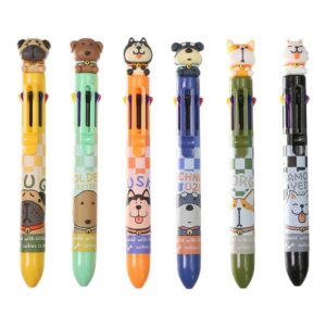 Boligrafo Wero Ocho Colores Mascotas