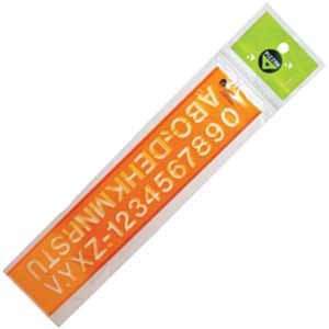 Letrografo Pizzini Plastico 25mm