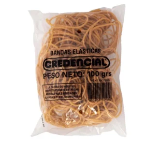 Bandas Elasticas Credencial Bolsa x 100Gr