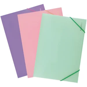 Carpeta 3 Solapas PVC Pastel