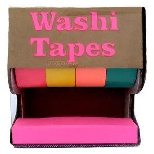 Cinta Decorativa Washi Hefter Neon