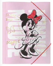 Carpeta 3 Solapas Mooving Minnie Mouse