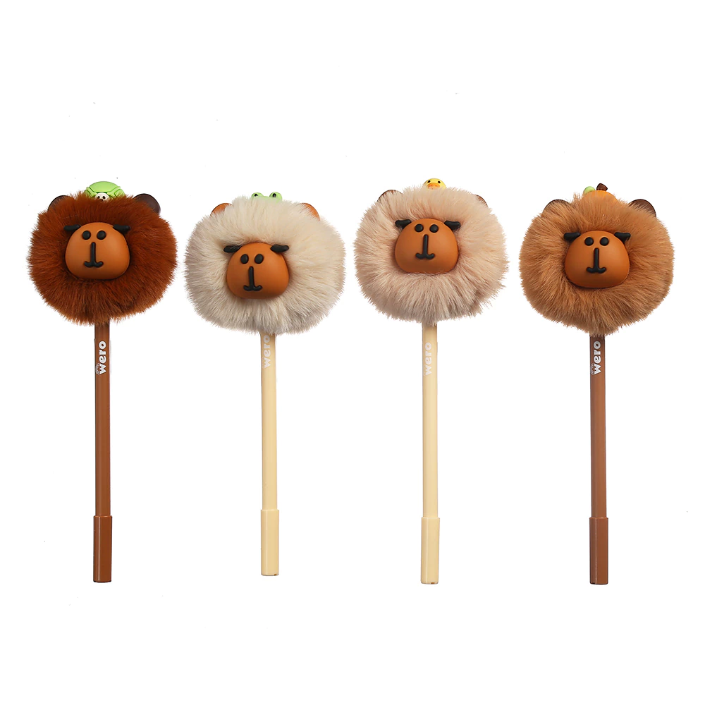 Boligrafo Wero Azul Mascotas Pompon