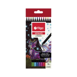 Lapices De Colores Filgo Black And White x12 Unidades
