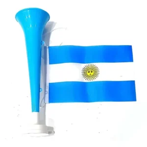 Trompeta Con Bandera Argentina