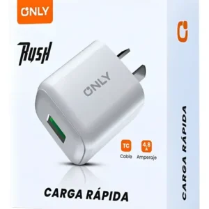 Cargador Con Cable Usb Tipo C Rush