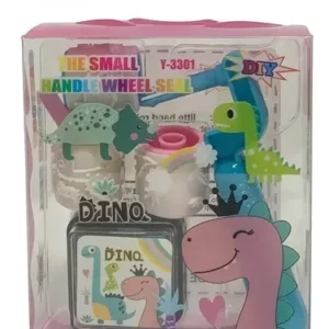Set De Sellos Rodantes Dinosaurio