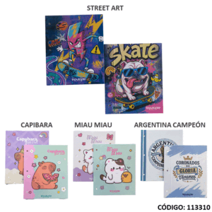 Carpeta N3 Cartone Tripulante Fantasia