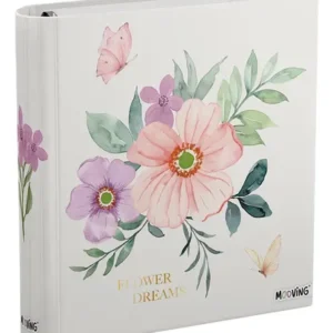 Carpeta Mooving 3 Anillos Flower Dreams