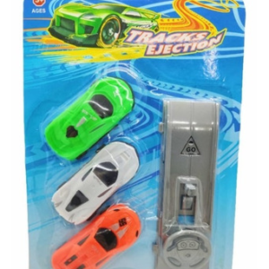 Blister Pista Lanza Autos